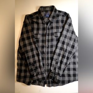 Gray and Black Flannel (XL)